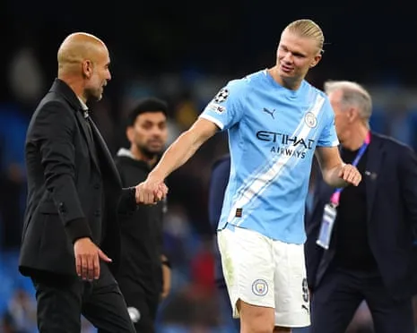 Haaland Enters Elite UCL Half-Century Group, Praised by Guardiola as Ronaldo and Lionel Messi's Fellow Monster
