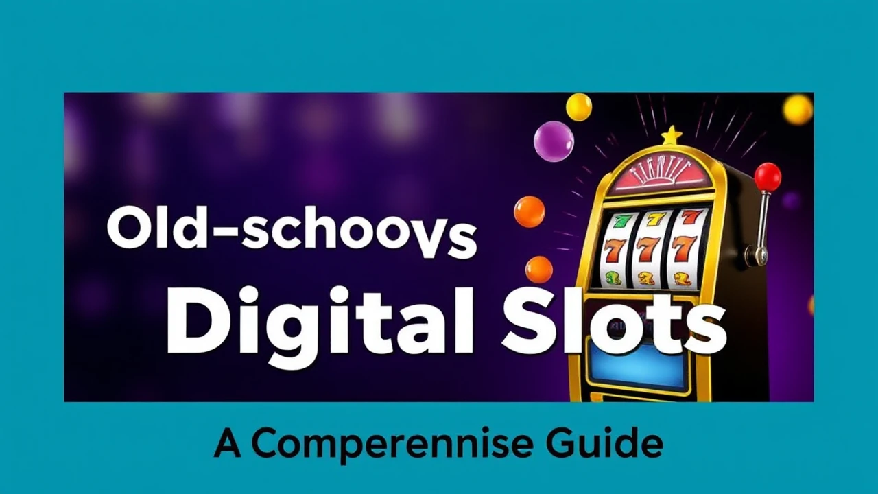 Old-school vs Digital Slots: A Comprehensive Guide