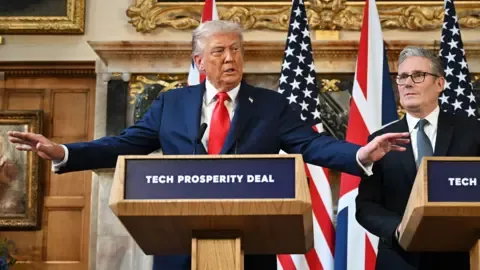 Trump Indicates Keir Starmer Could Employ Armed Forces to Control UK Frontiers