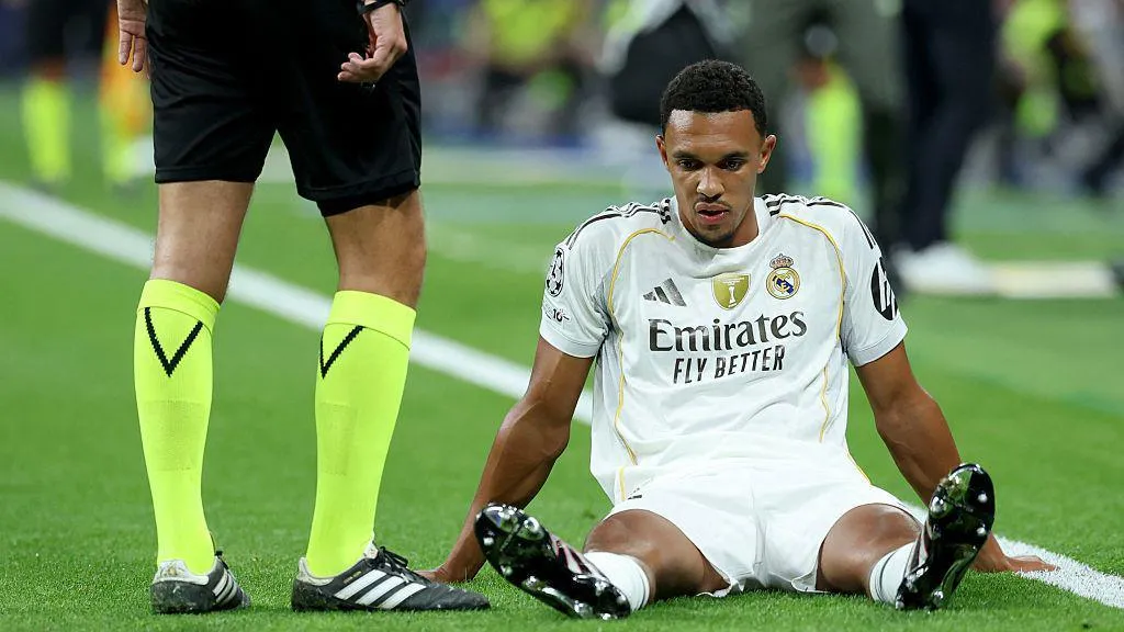 Trent Alexander-Arnold suffers early blow in Los Blancos Champions League tie