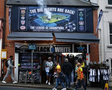 Newcastle Face Barca in Champions League Showdown